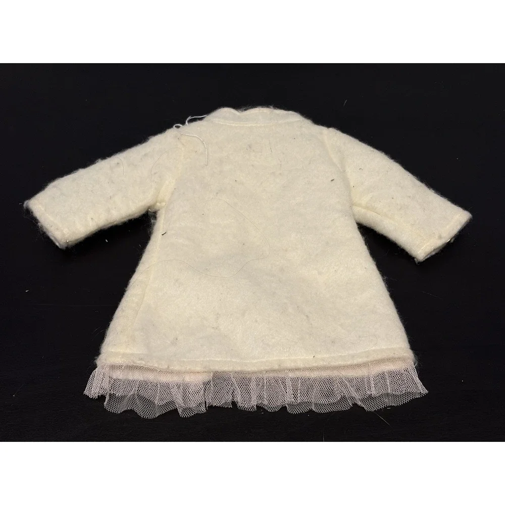 Our Generation Doll Clothes Coat White Wool For 18